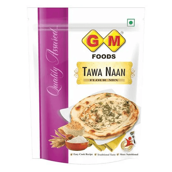 gm foods tawa naan 400 gm