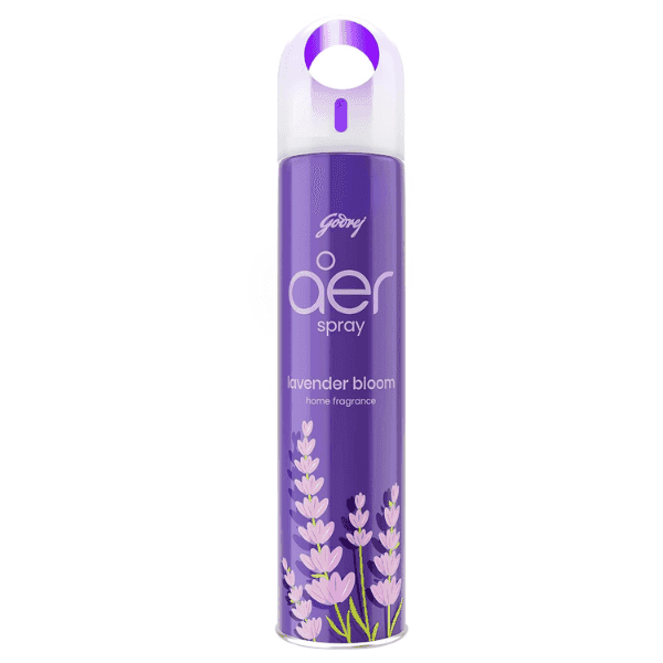 godrej aer spray lavender bloom home fragrance 220 ml