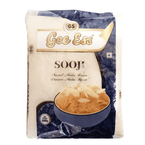gee ess sooji 500 gm 