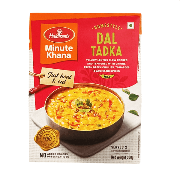 haldiram's minute khana homestyle dal tadka 300 gm