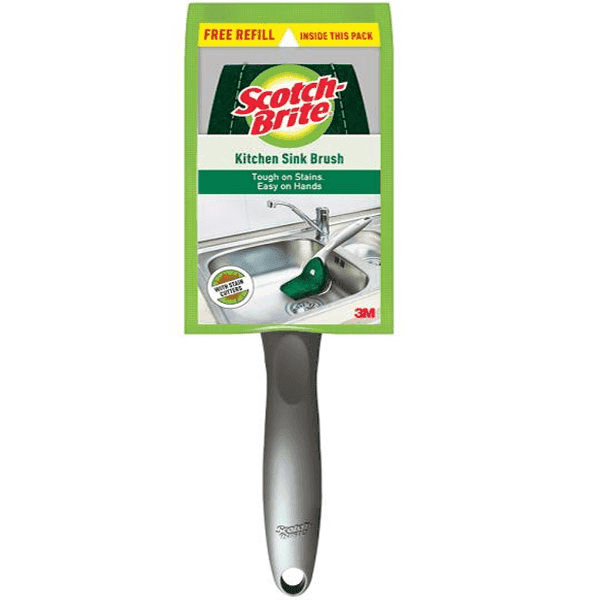 scotch brite kitchen sink brush 2 unit
