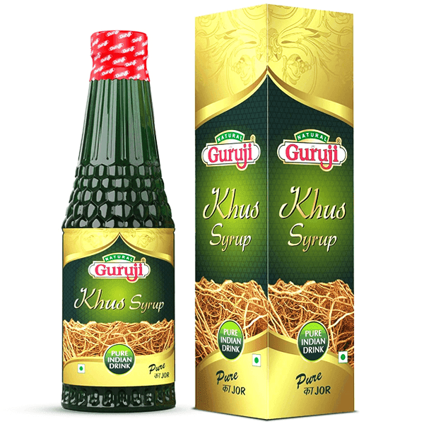 guruji khus syrup 750 ml