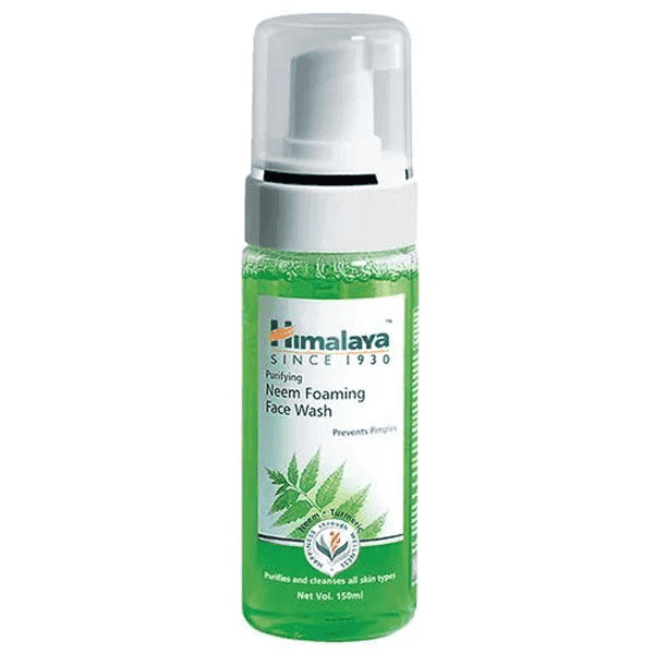 himalaya purifying neem foaming face wash 150 ml