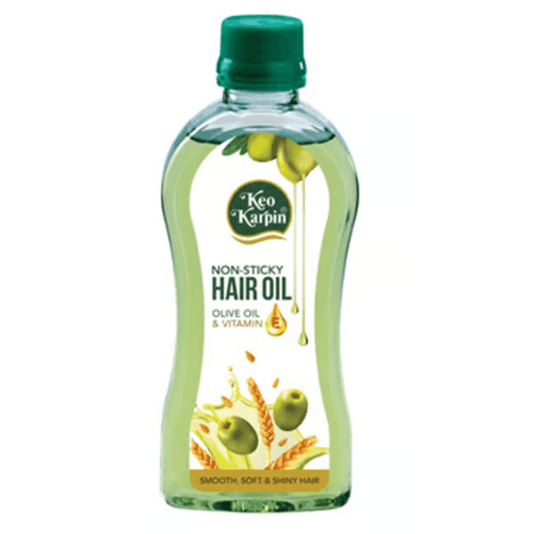 keo karpin non-sticky olive oil & vitamin e hair oil 300 ml
