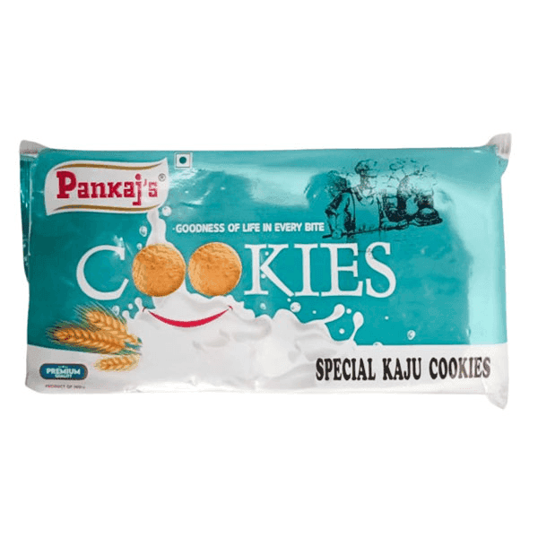 pankaj's special kaju cookies 300 gm (buy 1 get 1 free)