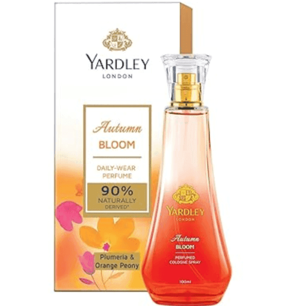 yardley autumn bloom perfumed cologne spray 50 ml