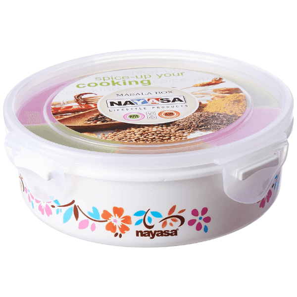 nayasa printed masala box (m) 1 unit