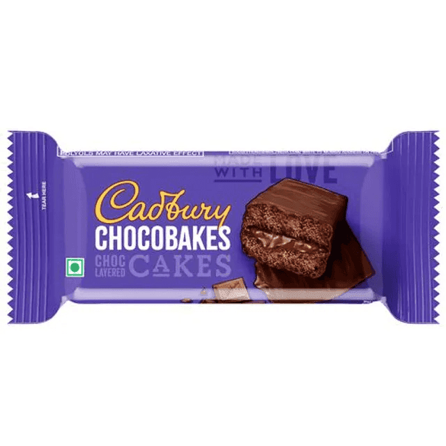 cadbury chocobakes cakes 21 gm