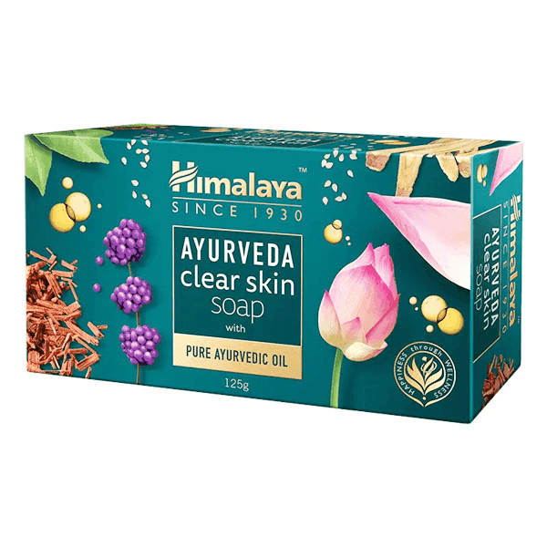 himalaya ayurveda clear skin soap 125 gm
