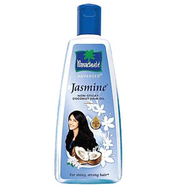 parachute advansed jasmine non-sticky coconut hair oil 190 ml (bottle)