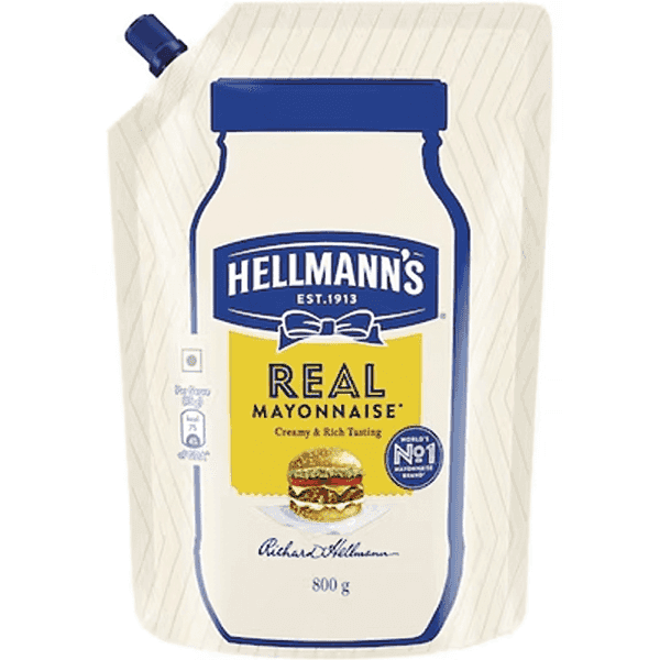 hellmann's real mayonnaise 800 gm