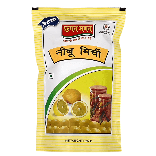 chhagan magan nimbu mirchi aachar 400 gm