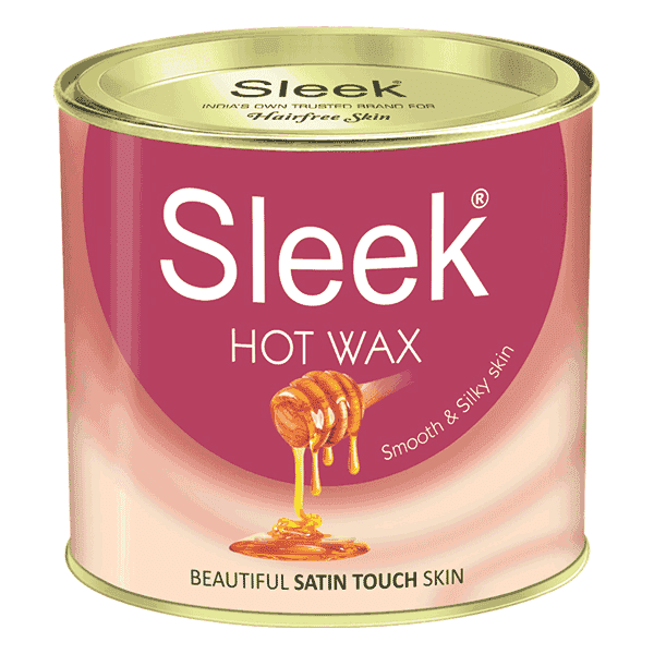 sleek hot wax 600 gm