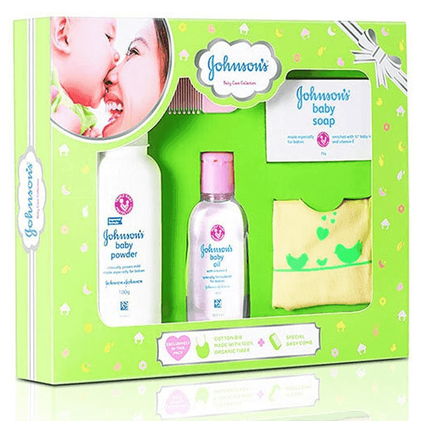 johnson's baby gift set 5 items