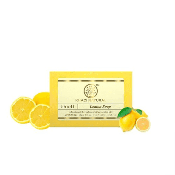 khadi pure lemon soap 125 gm