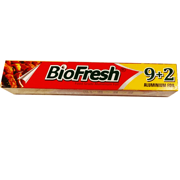 bio fresh food grade aluminium foil 9 + 2 mtr