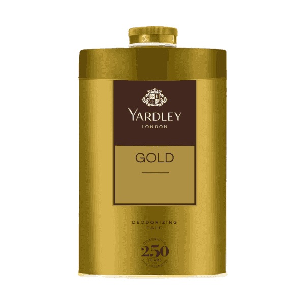 yardley london gold deodorizing talc 250 gm