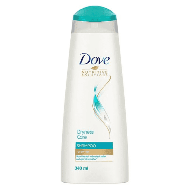 dove dryness care shampoo 340 ml