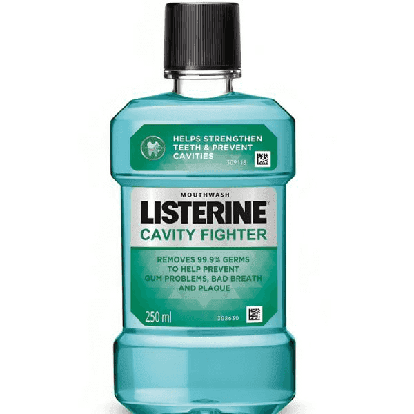 listerine cavity fighter mouthwash 250 ml