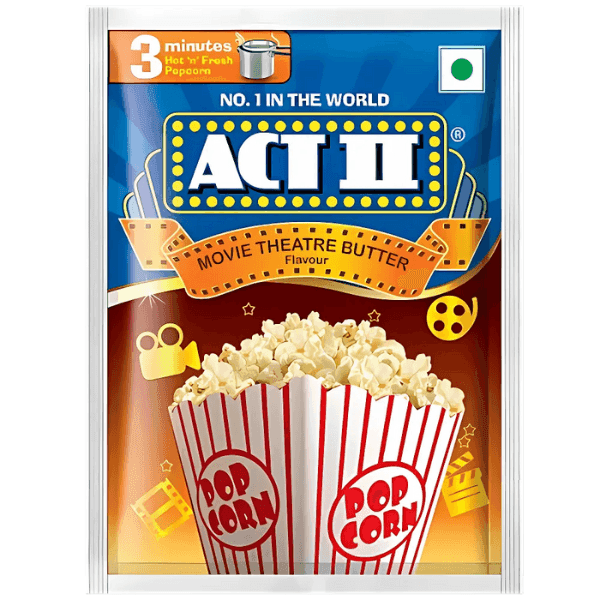 act 2 movie theatre butter flavour popcorn 70 gm