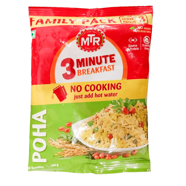 mtr 3 minute breakfast poha 160 gm