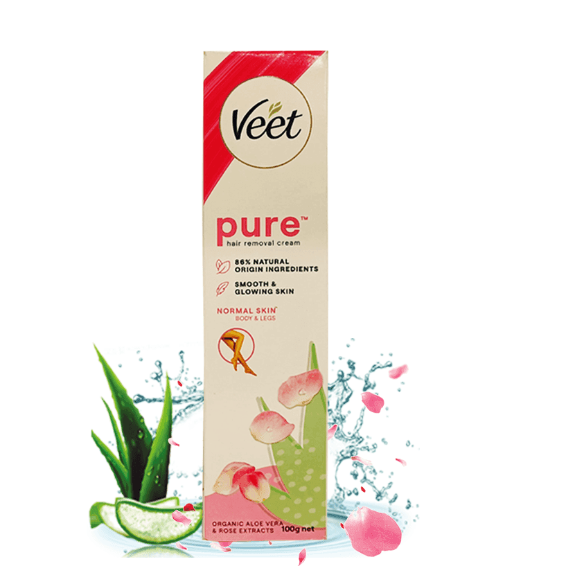 veet pure normal skin hair removal cream 100 gm
