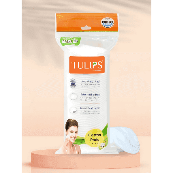 tulips cotton pads 50 pcs