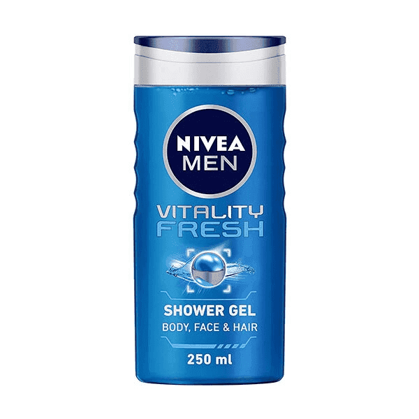 nivea men vitality fresh shower gel 250 ml