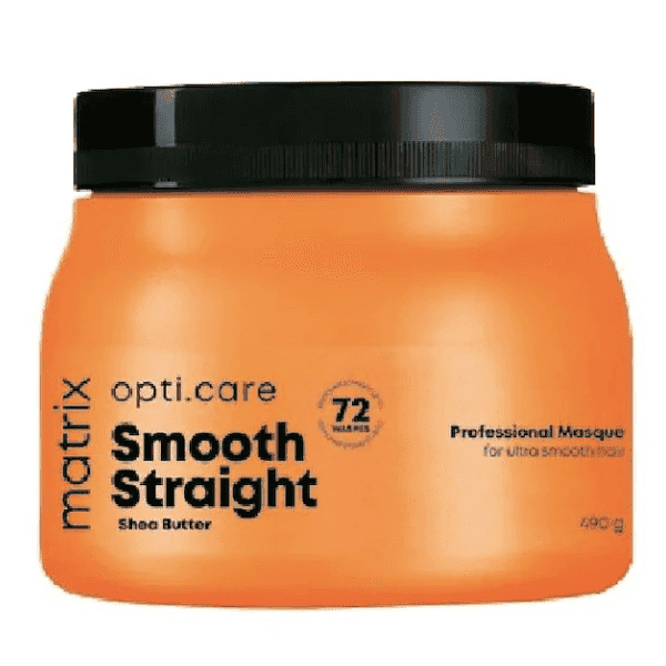 matrix opti care smooth straight hair masque 490 gm