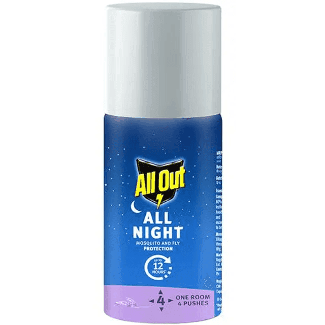 all out all night mosquito and fly spray 15 ml