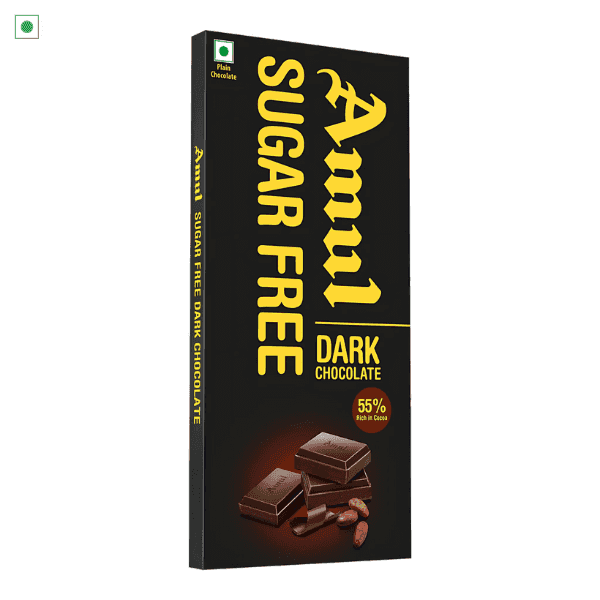amul sugar free dark chocolate 150 gm
