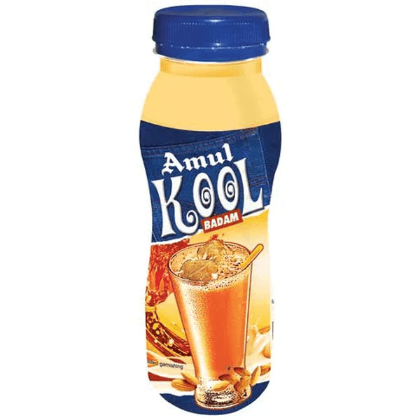 amul kool badam flavoured milk 180 ml