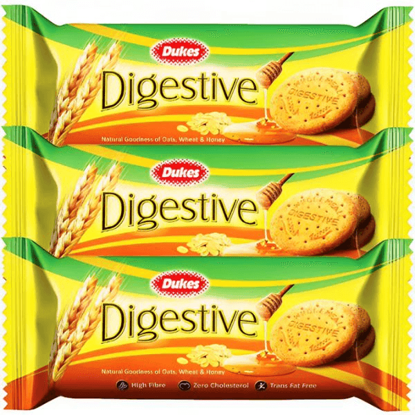 dukes digestive biscuits 300 gm (buy 2 get 1 free)