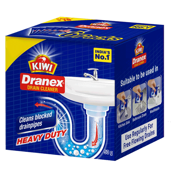 kiwi dranex drain cleaner 6 n*50 gm