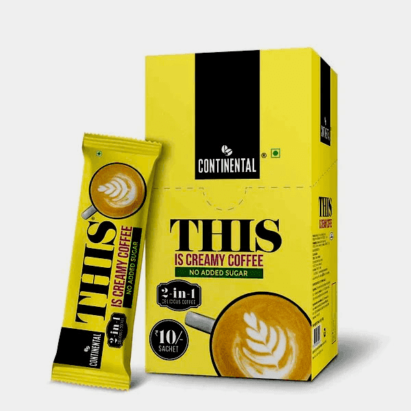 continental this is creamy coffee (yellow) 160 gm