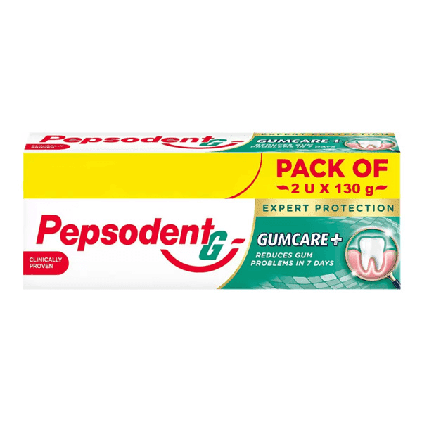 pepsodent gumcare+ expert protection tooth paste 260 gm