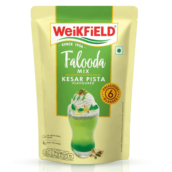 weikfield falooda mix kesar pista 200 gm