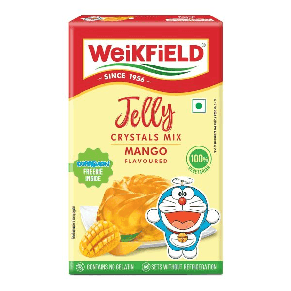 weikfield jelly crystals mix mango flavoured 90 gm