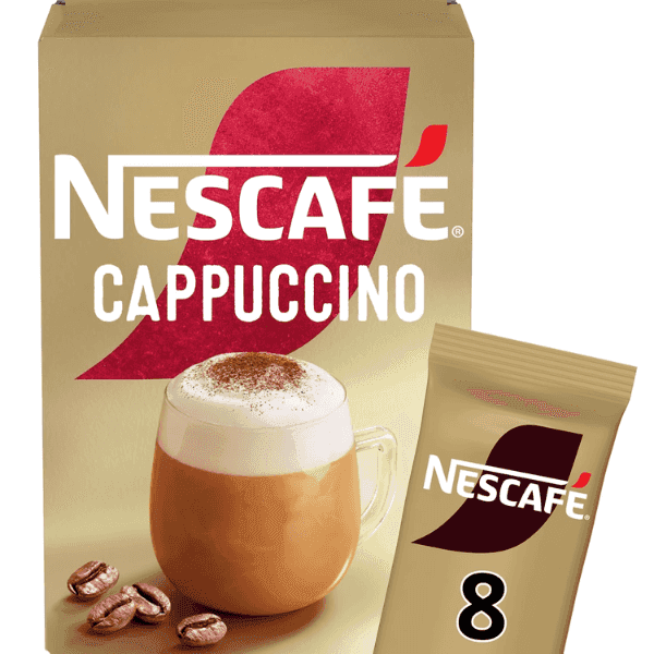nescafe cappuccino coffee 125 gm (box)