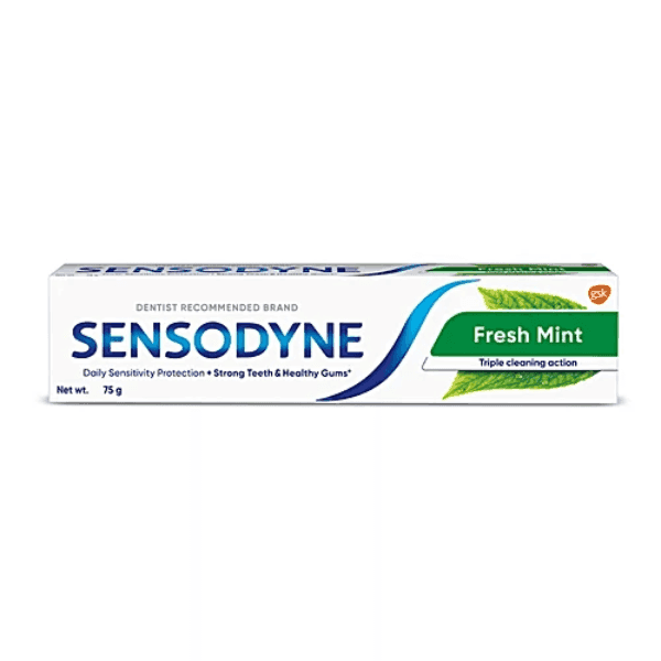 sensodyne fresh mint tooth paste 75 gm