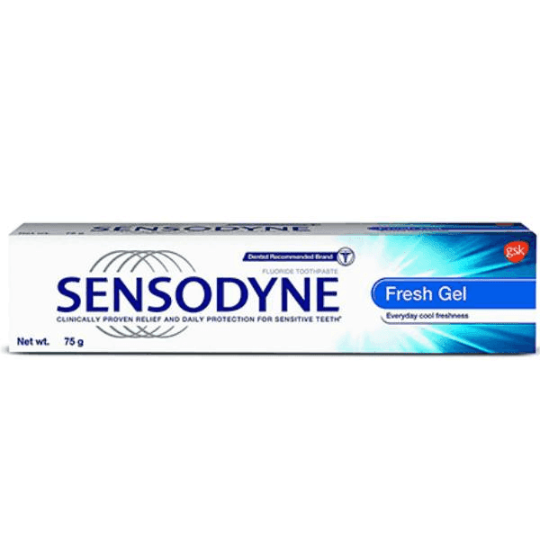 sensodyne fresh gel tooth paste 75 gm
