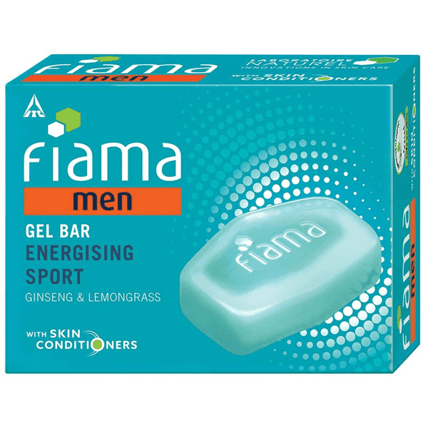fiama men energising sport gel bar 125 gm