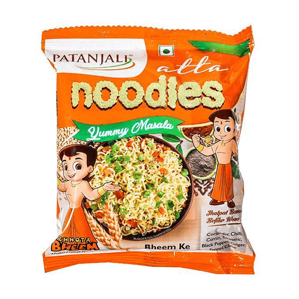 patanjali yummy masala atta noodles 60 gm