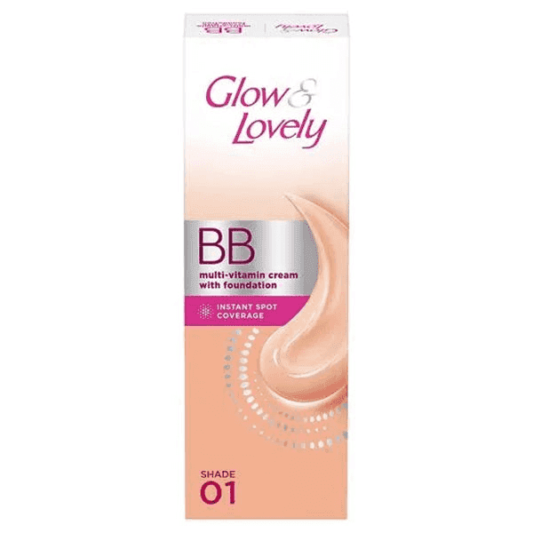 glow & lovely bb multi-vitamin cream with foundation 18 gm