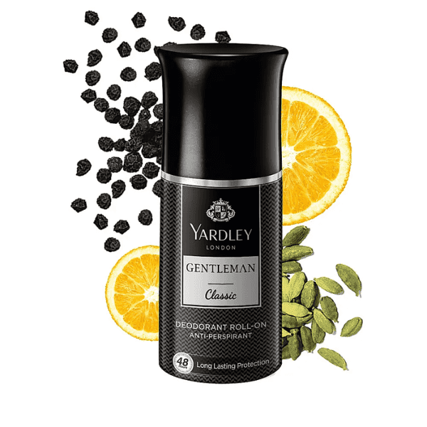 yardley gentleman classic deodorant roll on 50 ml