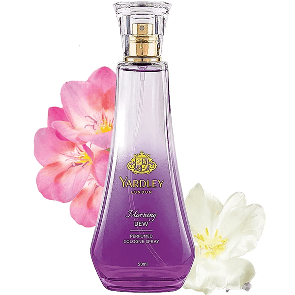 yardley morning dew perfumed cologne spray 50 ml