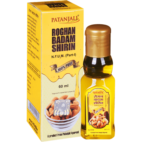 patanjali roghan badam shirin oil 60 ml
