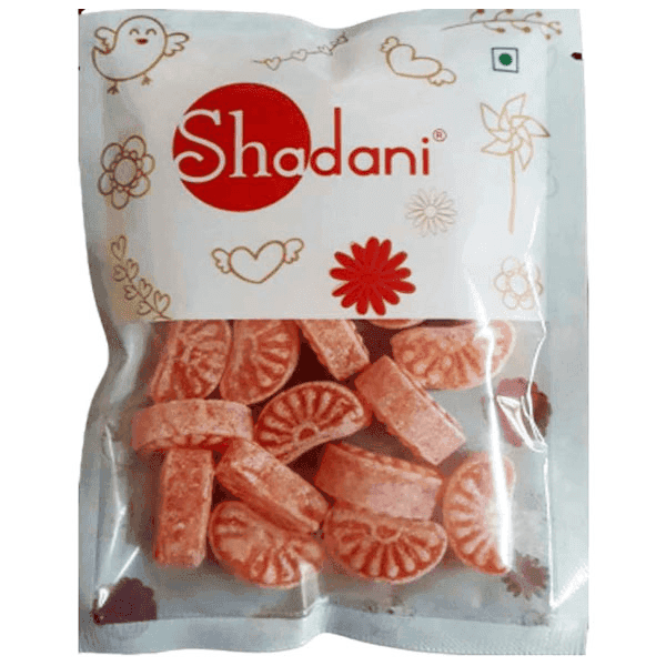 shadani orange candy 100 gm