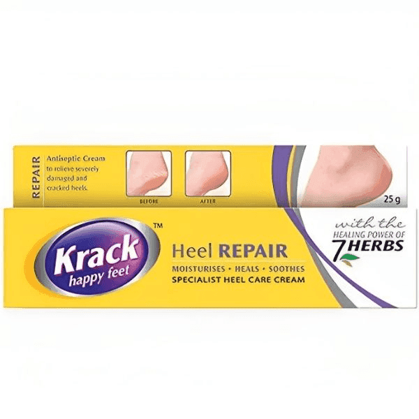 krack happy feet heel repair cream 25 gm