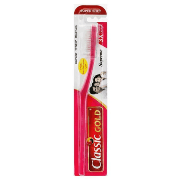 classic gold tooth brush (super soft) 1 pc